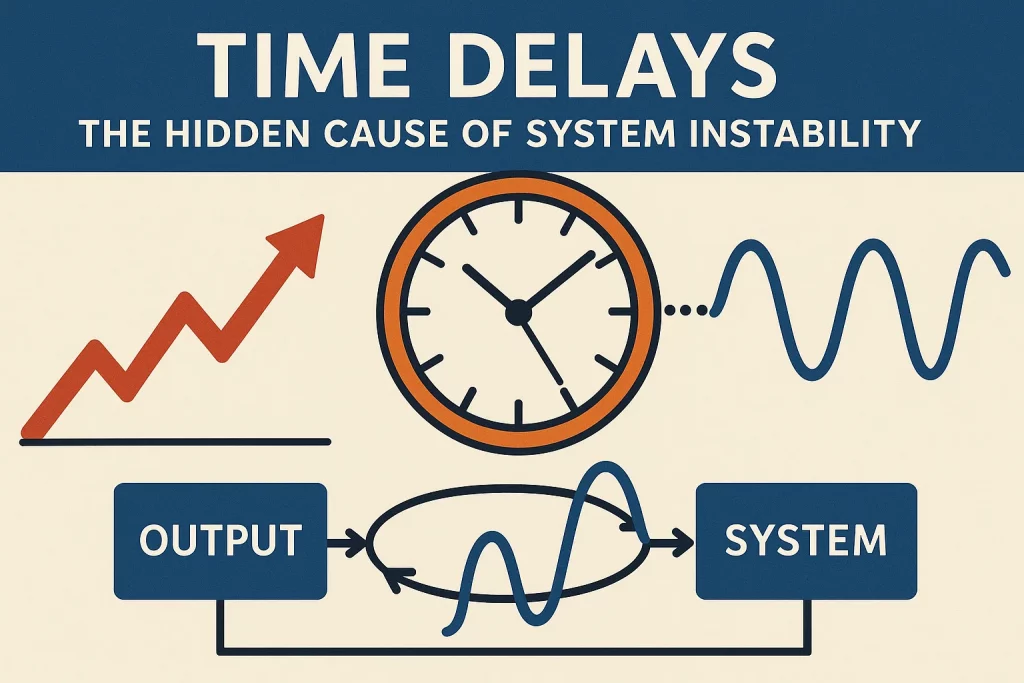 Why Systems Oscillate ? How Delays Cause Boom and Bust Cycles ?
