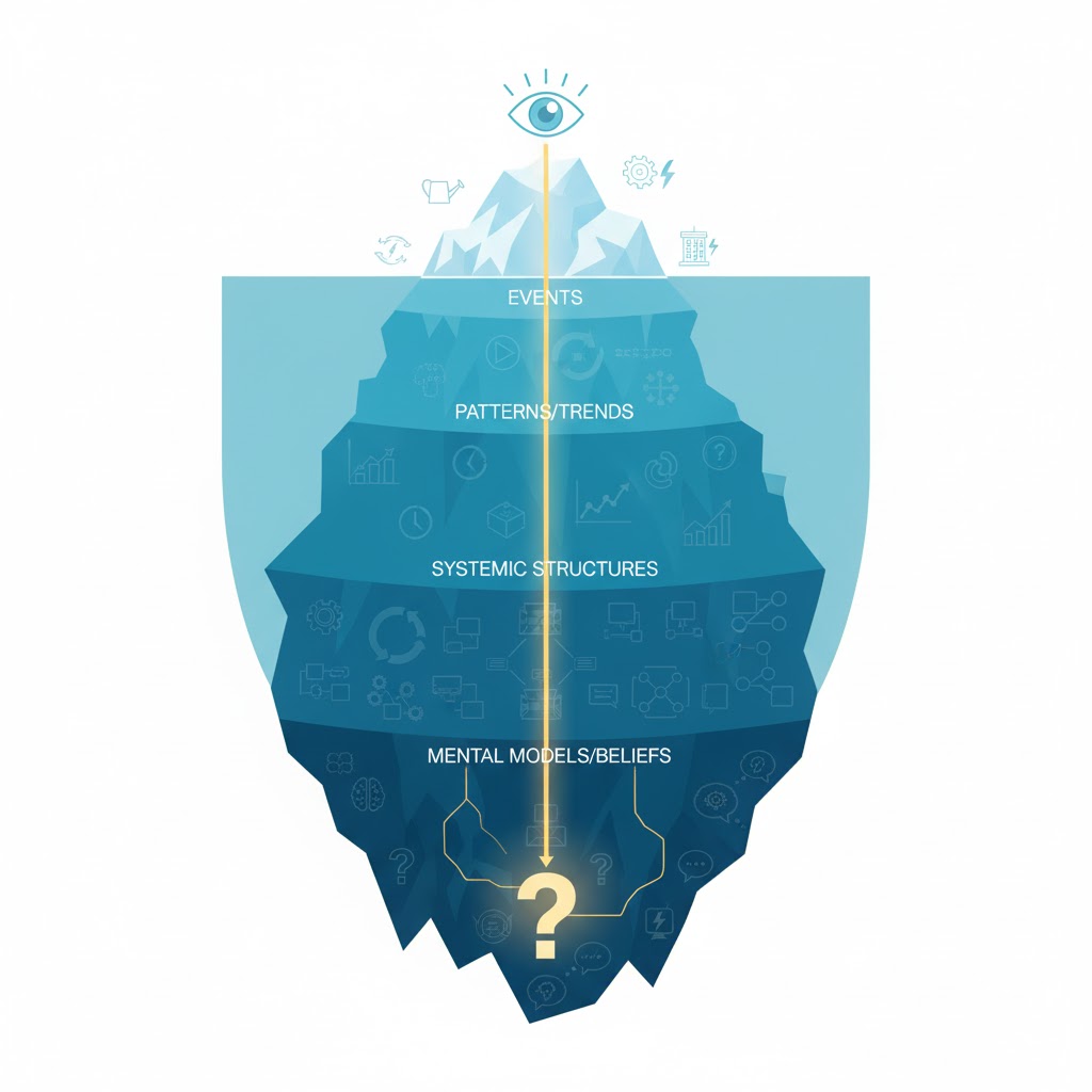 Iceberg Model | Seeing Below the Surface of Events