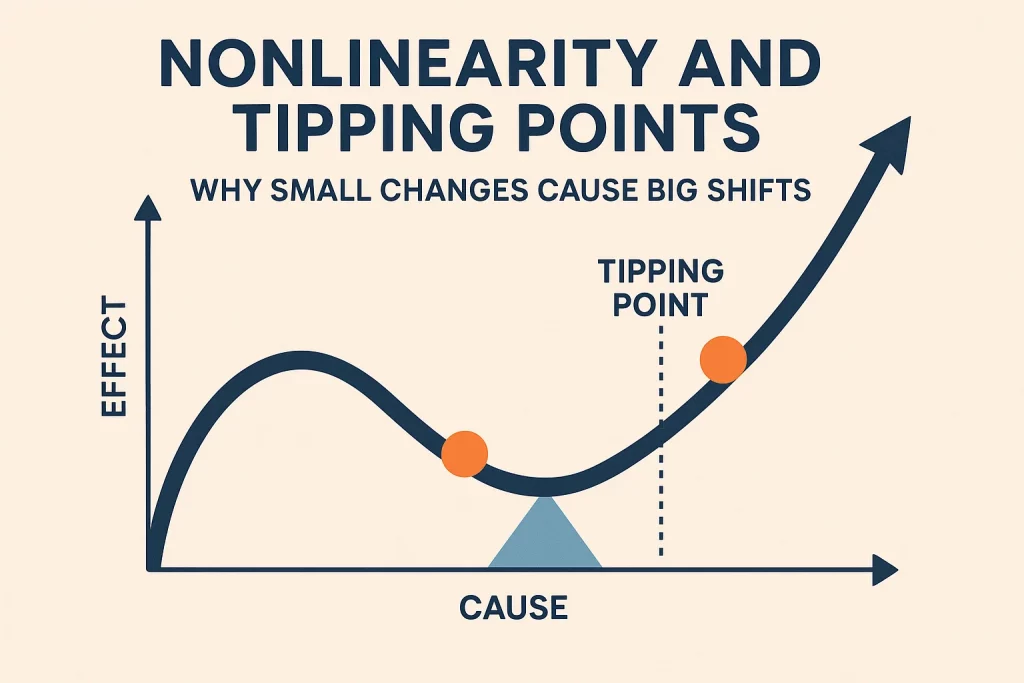 Nonlinearity and Tipping Points | Why Small Changes Cause Big Shifts