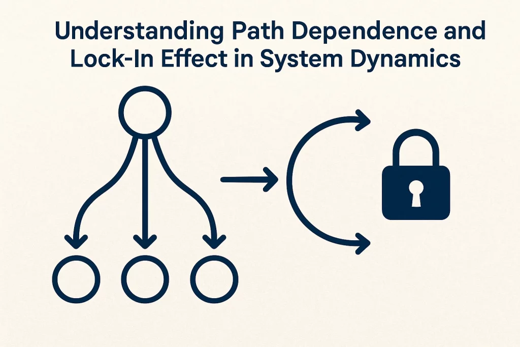 Understanding Path Dependence and Lock-In Effect in Systems Dynamics