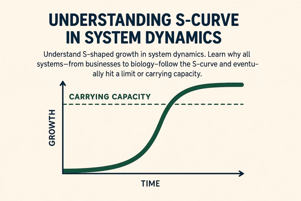 Understanding S-Curve in Systems Dynamics