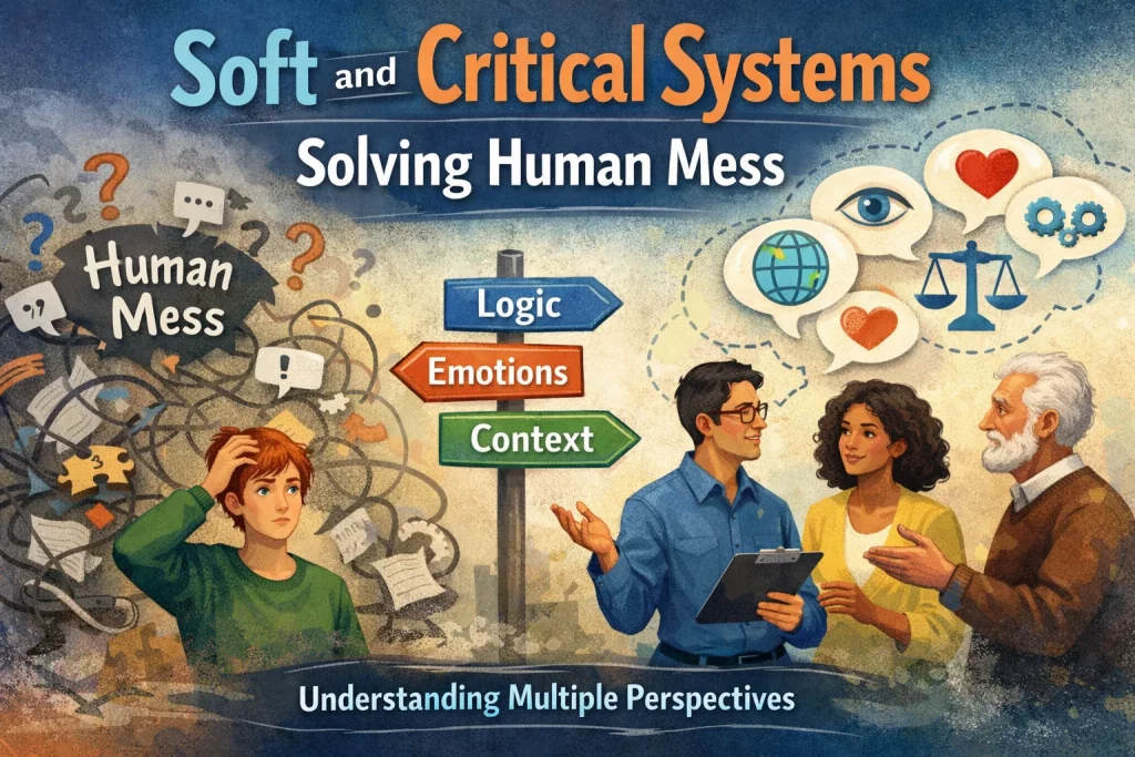 Soft and Critical Systems | Solving Human Mess